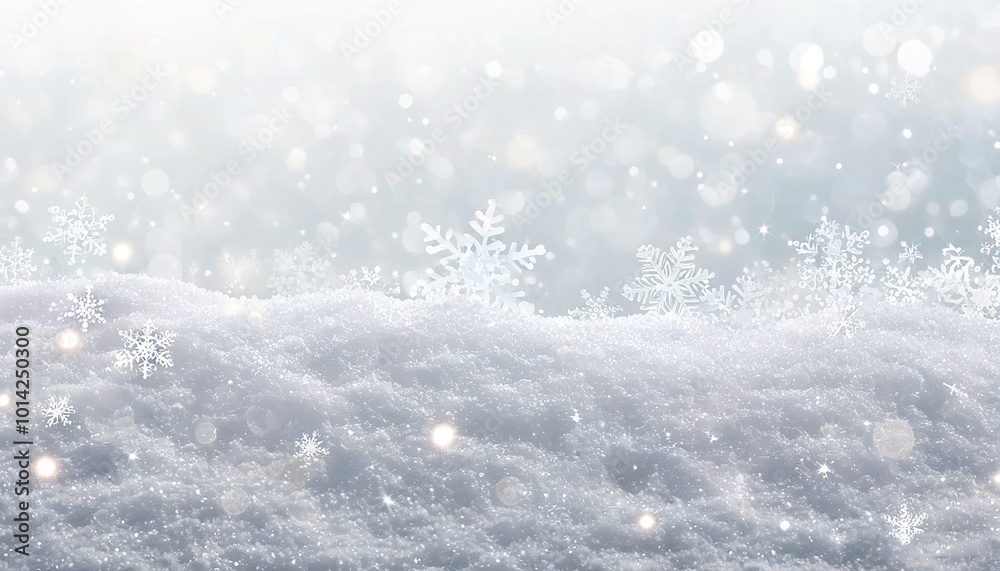 Frost-laden pine needles sparkle in the soft winter sun as snowflakes drift through the air. Made with Generative AI Technology Frost-laden pine needles sparkle in the soft winter sun as snowflakes drift through the air. Made with Generative AI Technology
