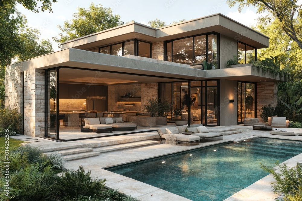 Modern House with Swimming Pool Modern House with Swimming Pool