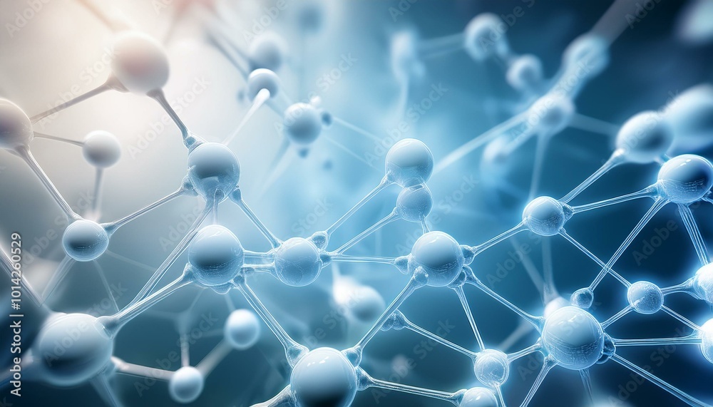 Abstract molecular structure Abstract molecular structure