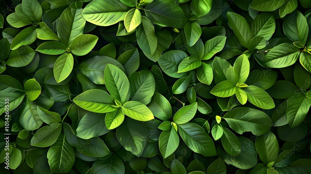 Lush Green Leaves Background Wallpaper: Nature's Fresh Canvas Lush Green Leaves Background Wallpaper: Nature's Fresh Canvas