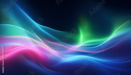 Abstract colorful waves