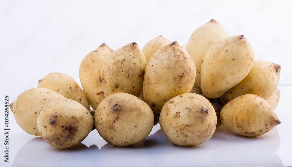 Langsat on white background. Langsat Fruit Isolated. Langsat on white background. Langsat Fruit Isolated.