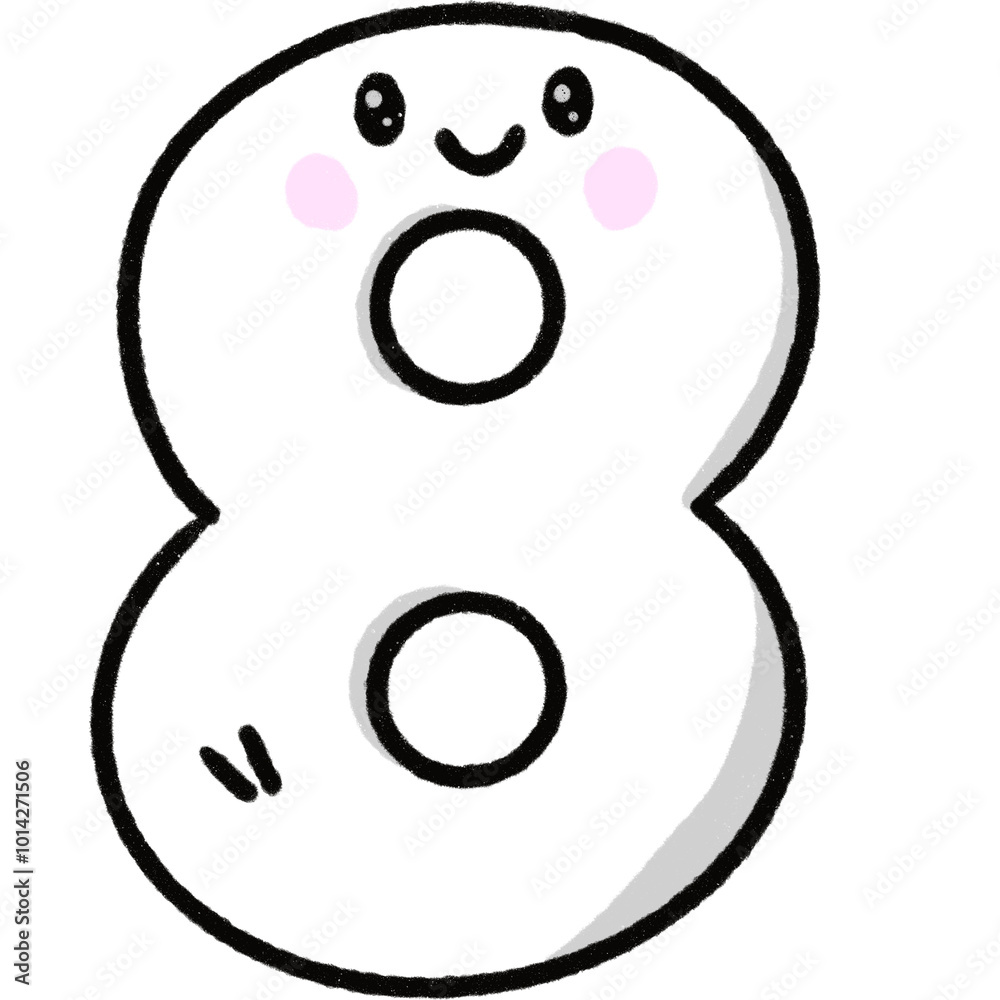 Obraz premium Number 