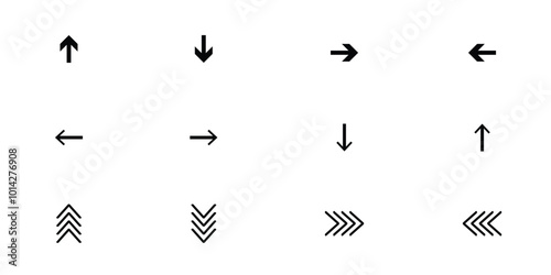 Swipe icon set. Swipe  arrow icons. Arrow buttons for social media. Scroll pictogram. Web icons. Vector illustration eps 10. swipe arrow .