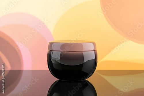 A product package designed with vibrant colors and sleek aesthetics. The combination of modern design and eye-catching hues creates an appealing look, enhancing the overall brand presence.