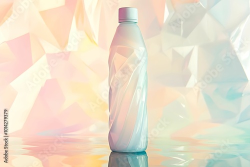 A product package designed with vibrant colors and sleek aesthetics. The combination of modern design and eye-catching hues creates an appealing look, enhancing the overall brand presence.