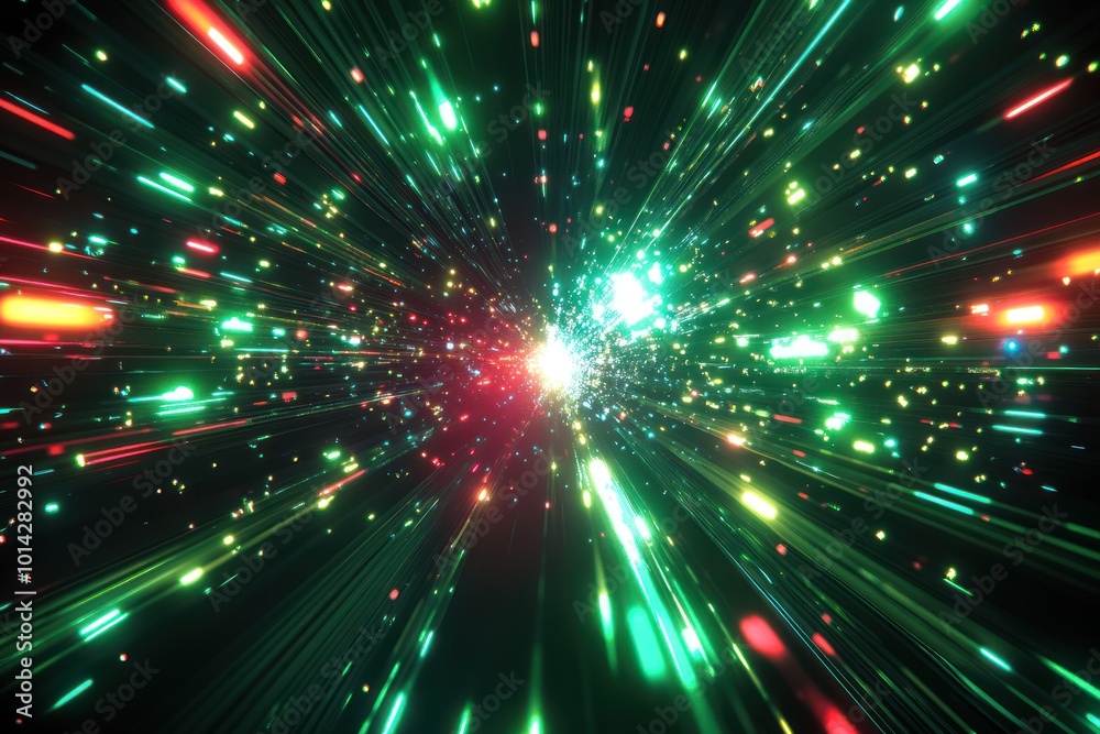 Abstract Light Tunnel Abstract Light Tunnel