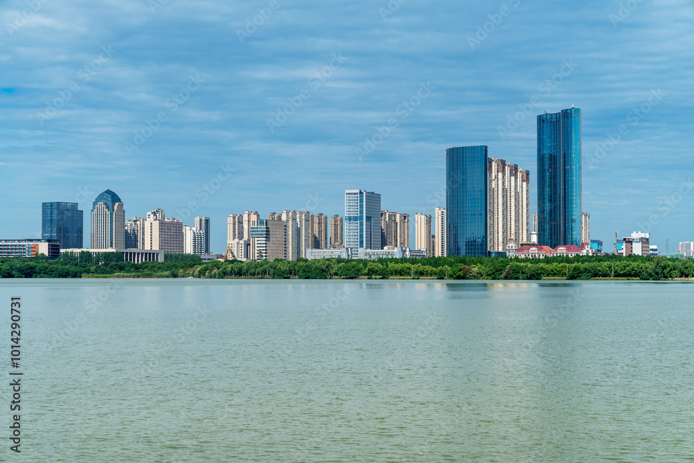 Fototapeta premium Panoramic picture of China nanchang