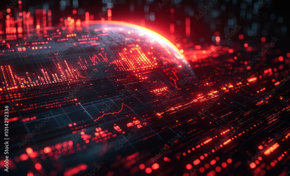 Digital Data Globe Digital Data Globe