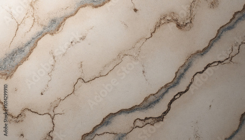 Elegant Beige Marble Texture with Intricate Veining for Luxury Design