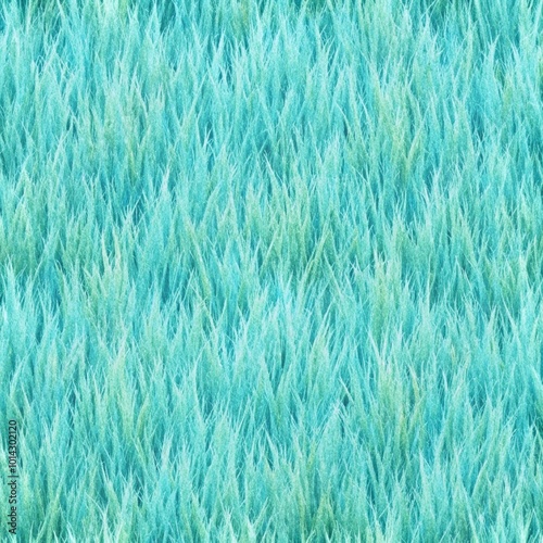 Blue seamless textured background resembling grass or turf - perfect for sports, nature, and eco designs