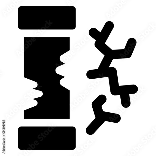 broken pipe icon