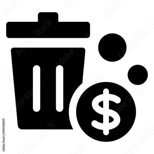 waste fee icon