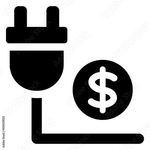electricity fee icon