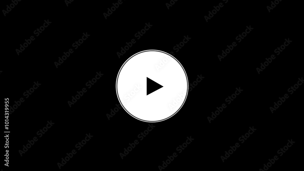 Play icon vector. Play button vector icon Play icon vector. Play button vector icon
