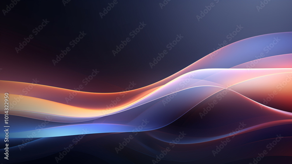 abstract futuristic background with gold PINK blue glowing neon, Illustration showing moving abstract energy environment background.