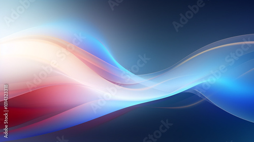 Blue purple gradient abstract background, wavy blurred technology background design, lustration showing moving abstract energy environment background