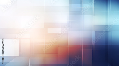 Modern squares abstract background. Light color gradient. Abstract futuristic background.