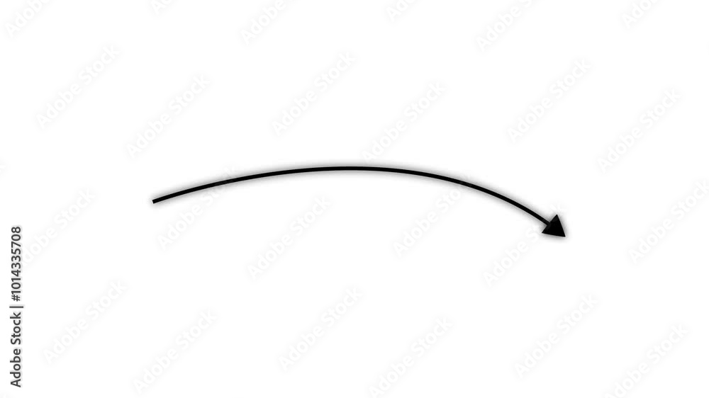 Arrow grows down transparent channel. Arrow grows down transparent channel.