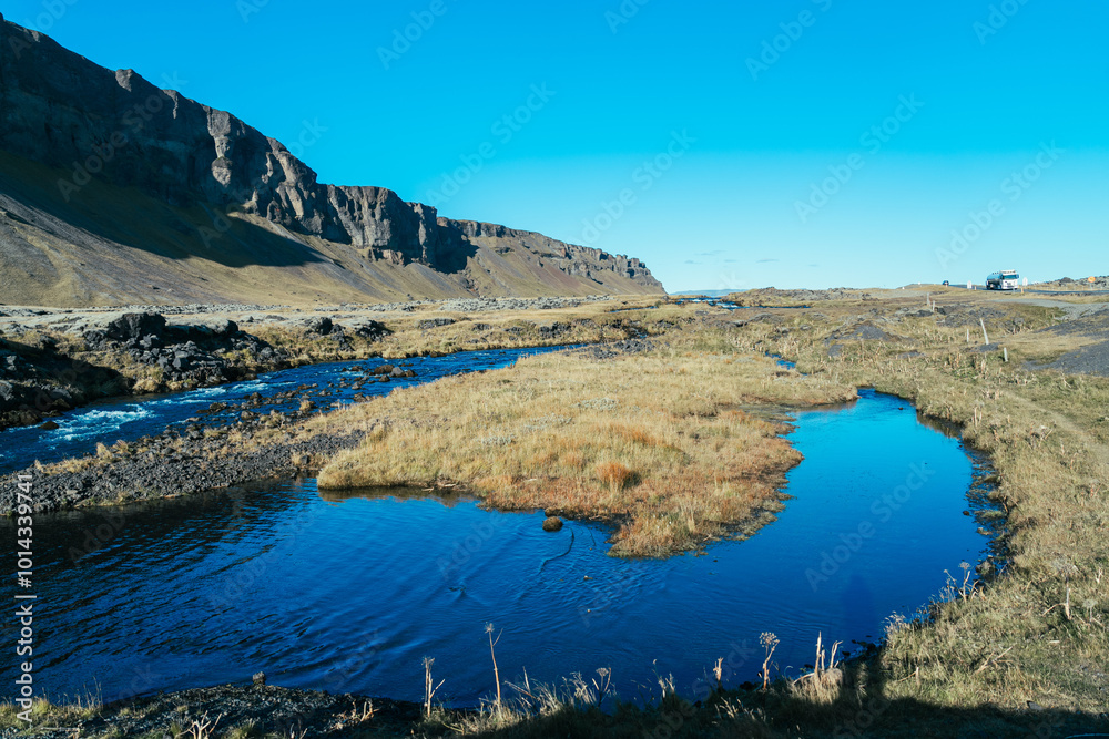 Fototapeta premium アイスランドの美しい風景