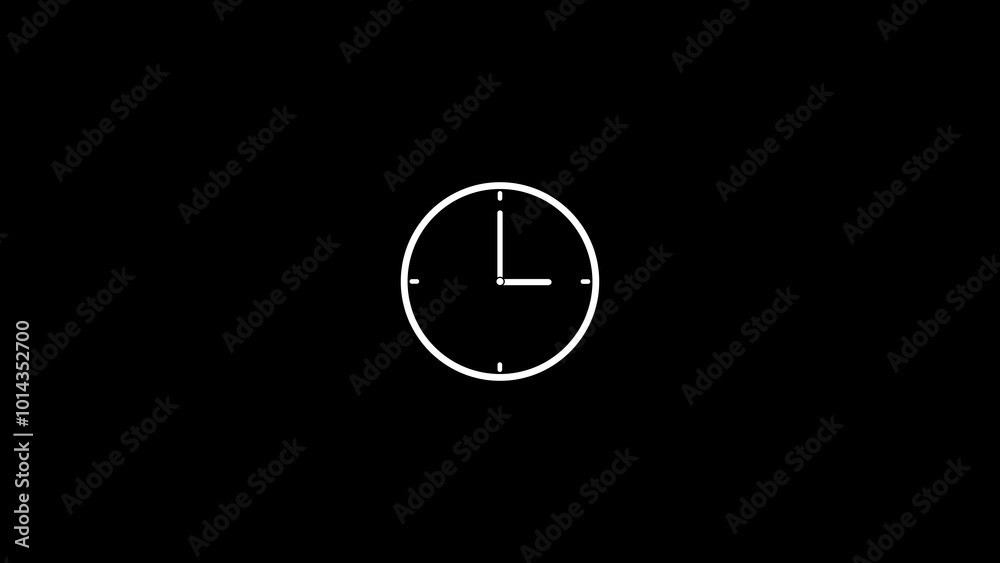 wall clock designed with simple details wall clock designed with simple details