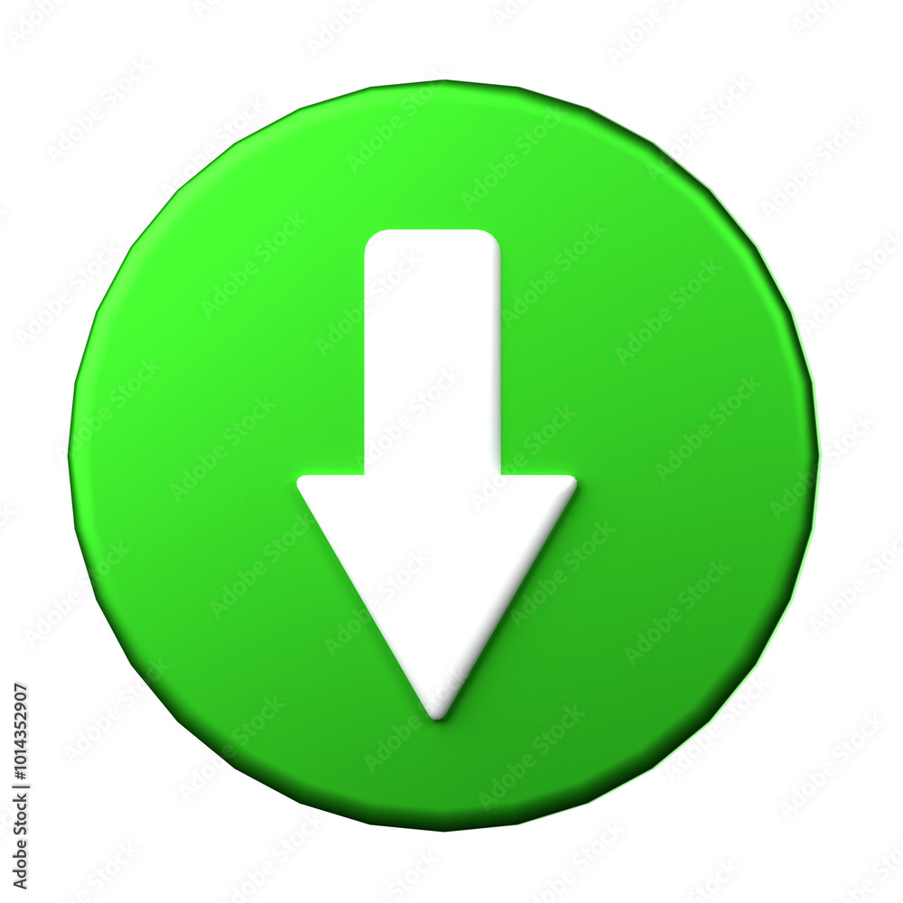 Download Arrow icon isolated on the white background Download Arrow icon isolated on the white background