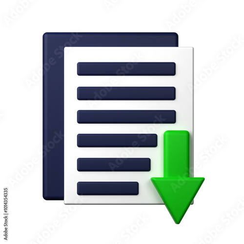 File Download IV icon isolated on the white background 