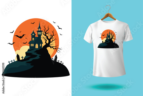 Happy Halloween custom t shirt design