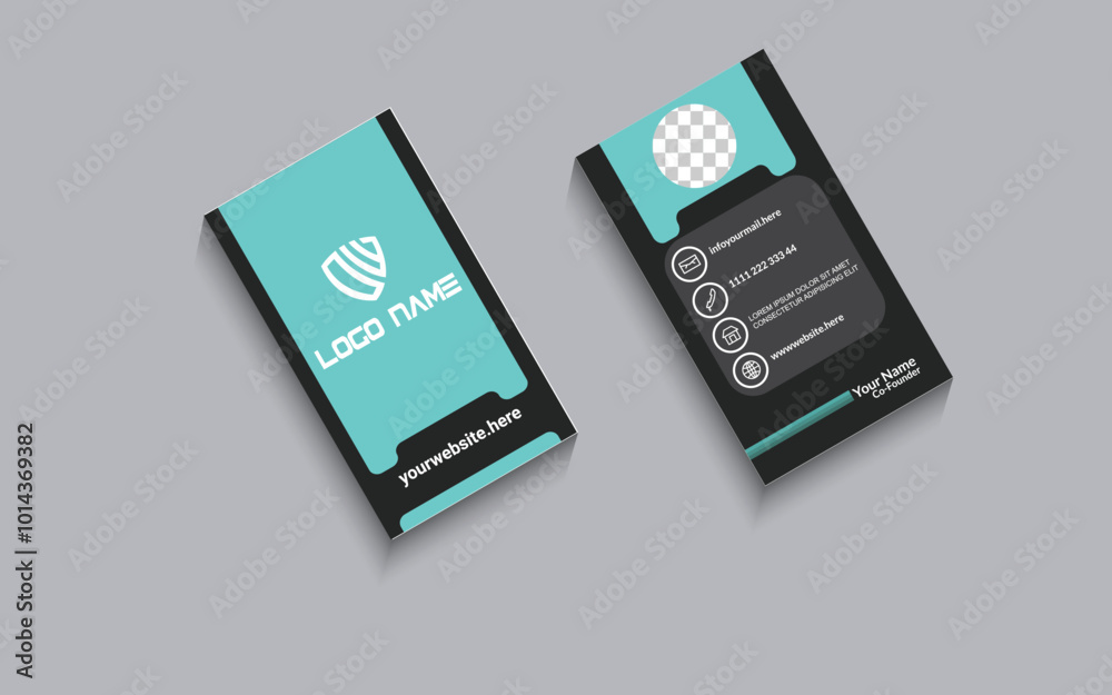 Modern Look corporate ID Card Modern Look corporate ID Card