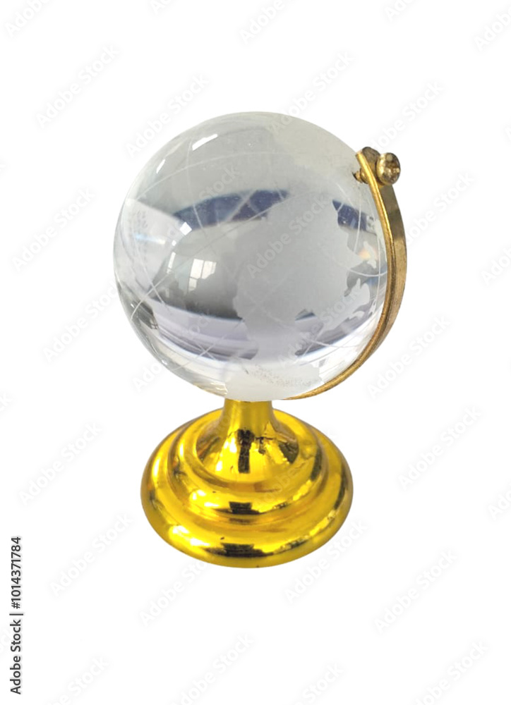 Elegant golden globe showpiece for gift Elegant golden globe showpiece for gift