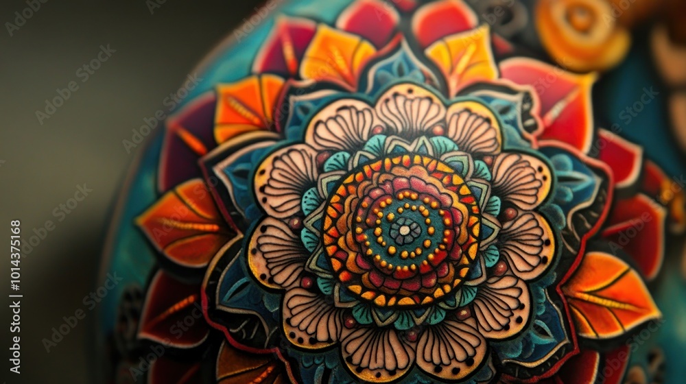 Colorful Mandala Art Colorful Mandala Art