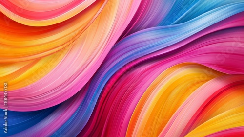 Vibrant abstract colorful swirls, dynamic energy. Artistic expression and creativity concept