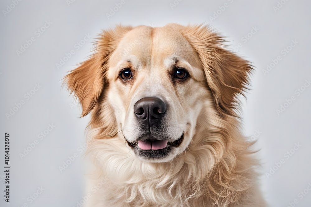 Beago dog on white background, AI Generated Beago dog on white background, AI Generated