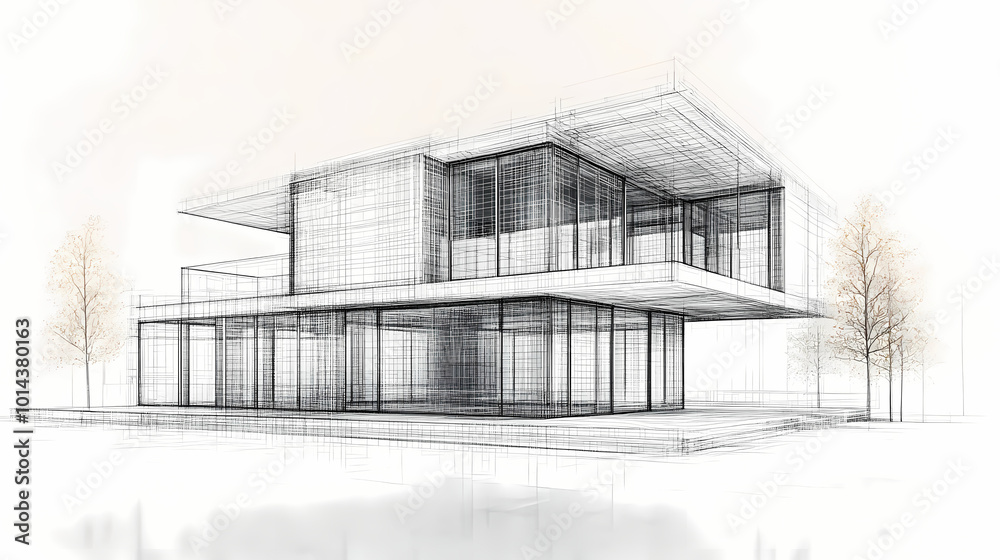Continuous line simple house. One line illustration of housing,real estate,property. Single line vector illustration. Continuous line simple house. One line illustration of housing,real estate,property. Single line vector illustration.