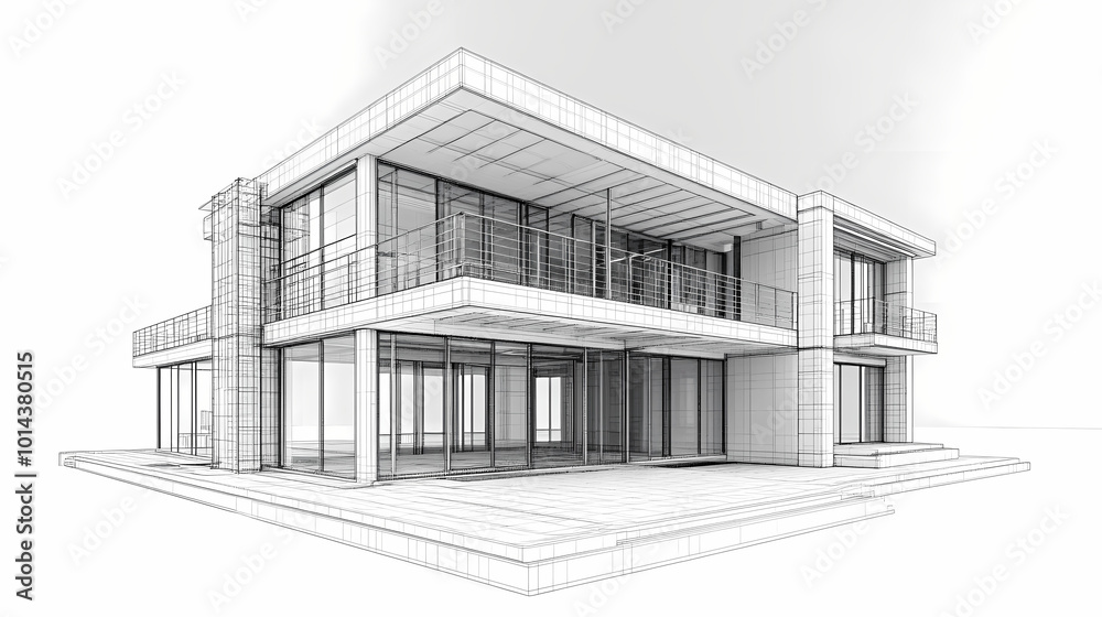 Continuous line simple house. One line illustration of housing,real estate,property. Single line vector illustration. Continuous line simple house. One line illustration of housing,real estate,property. Single line vector illustration.