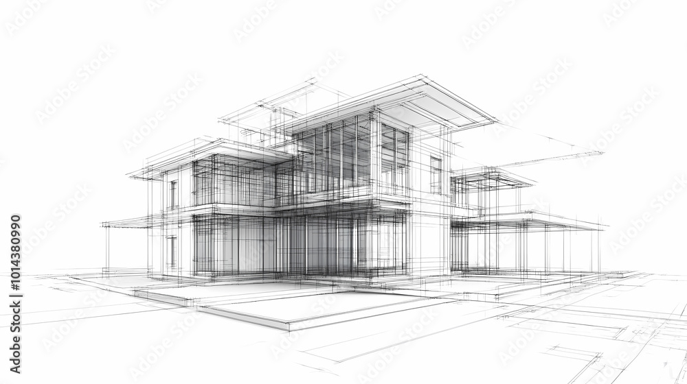 Continuous line simple house. One line illustration of housing,real estate,property. Single line vector illustration. Continuous line simple house. One line illustration of housing,real estate,property. Single line vector illustration.