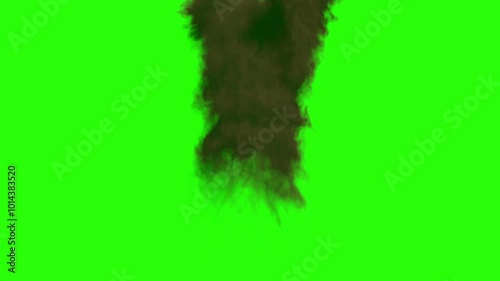 green screen full nuclear blast vfx