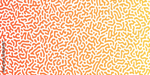 Abstract organic background, natural maze labyrinth, reaction diffusion pattern. Seamless vector pattern. Abstract natural background. Organic texture