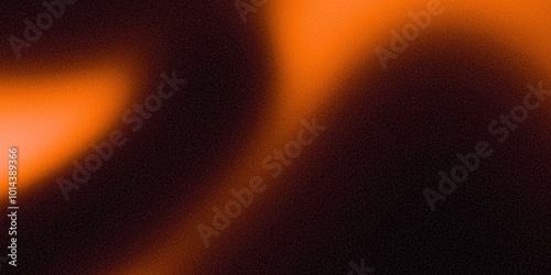Orange black colors gradient background, grainy texture effect, web banner design