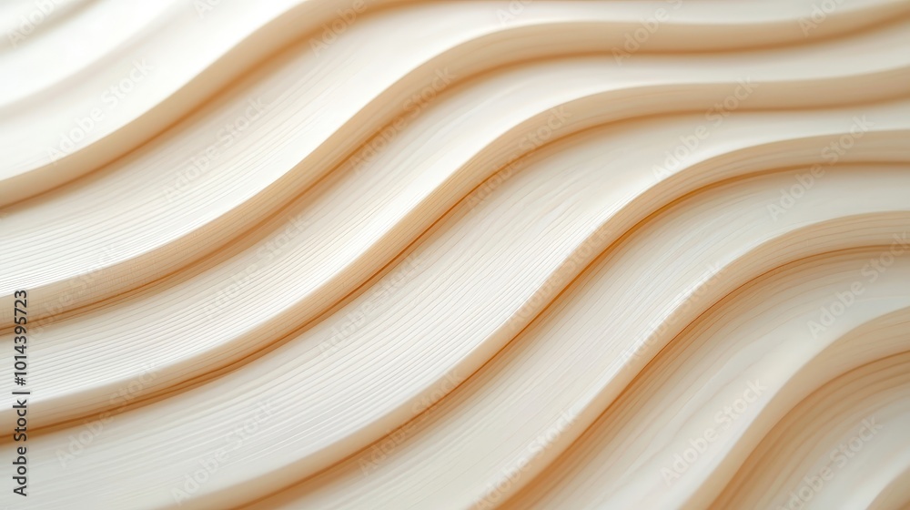 Obraz premium A white wave pattern that is made up of many small lines