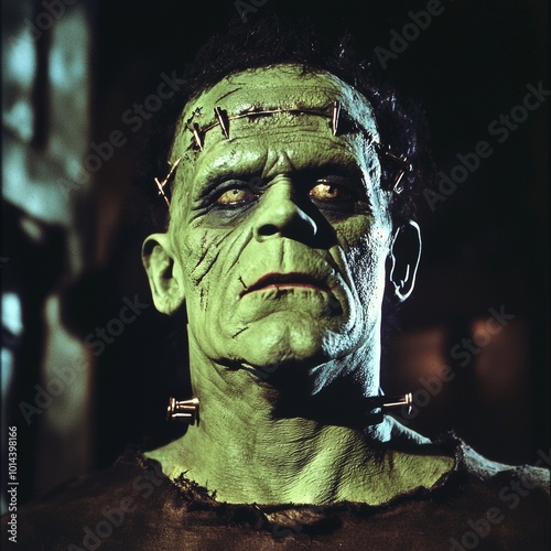 Portrait of Frankenstein's Monster