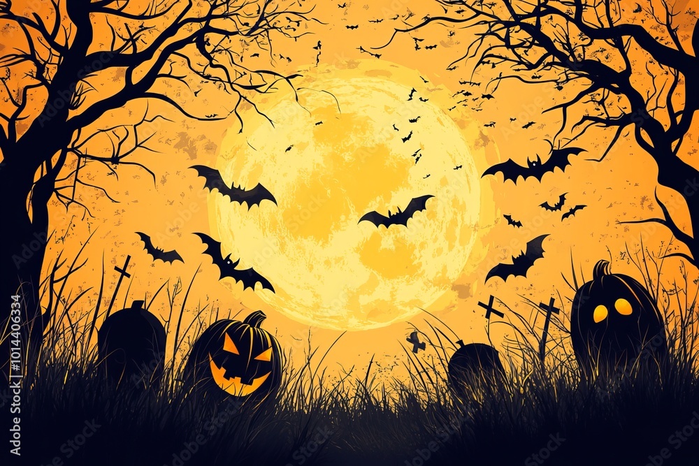 Halloween concept background Halloween concept background