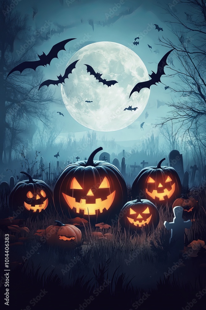 Halloween concept background Halloween concept background
