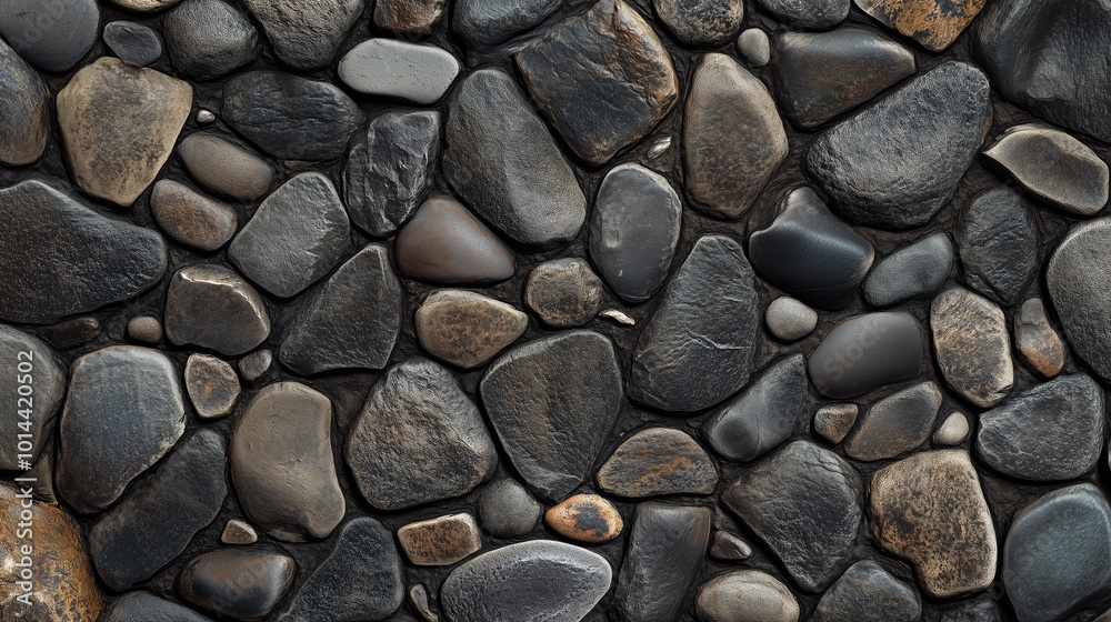 Grey Pebbles Texture, Natural Stone Background
Grey Pebbles Texture, Natural Stone Background