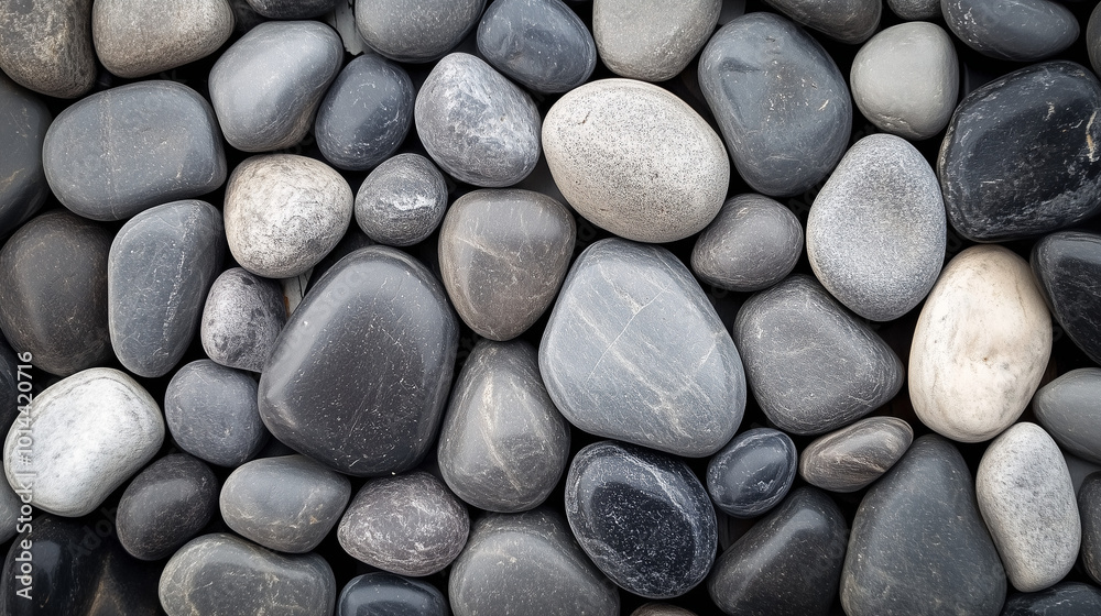 Grey Pebbles Texture, Natural Stone Background
Grey Pebbles Texture, Natural Stone Background