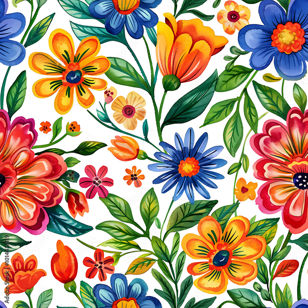 Mexican Floral Pattern Mexican Floral Pattern