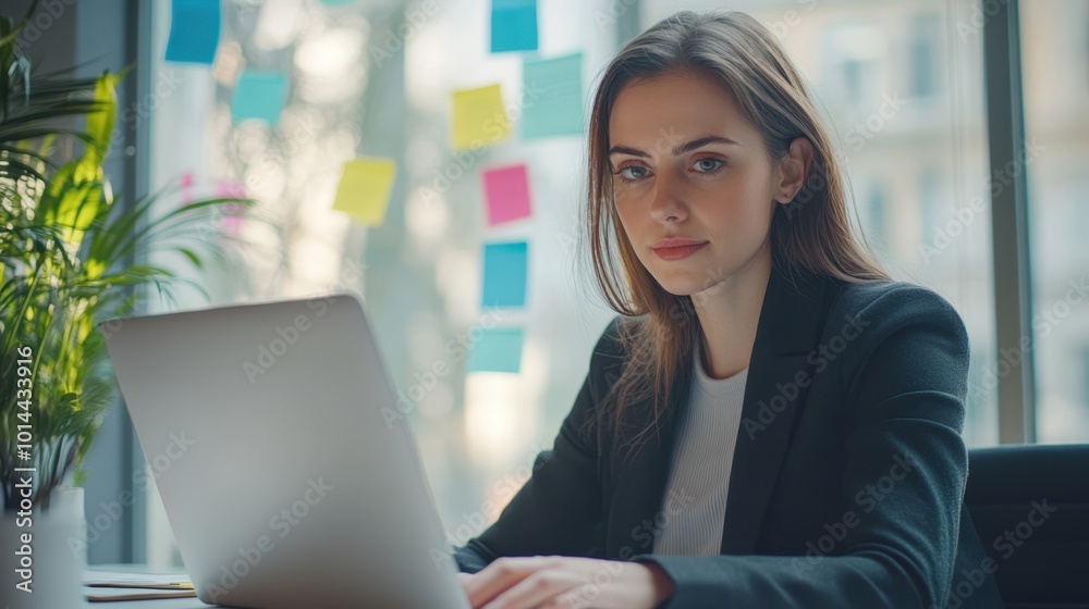 The Professional Woman at Laptop The Professional Woman at Laptop