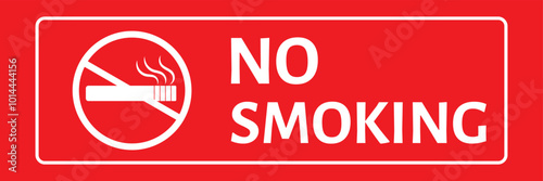 no smoking icon, no smoking sign, smoking prohibition sign vector illustration