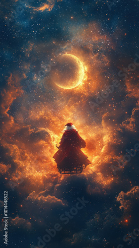 enchanting view of Santa's ...