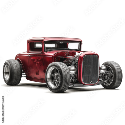 Hot Rod Isolated